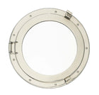 Nickel Porthole Mirror