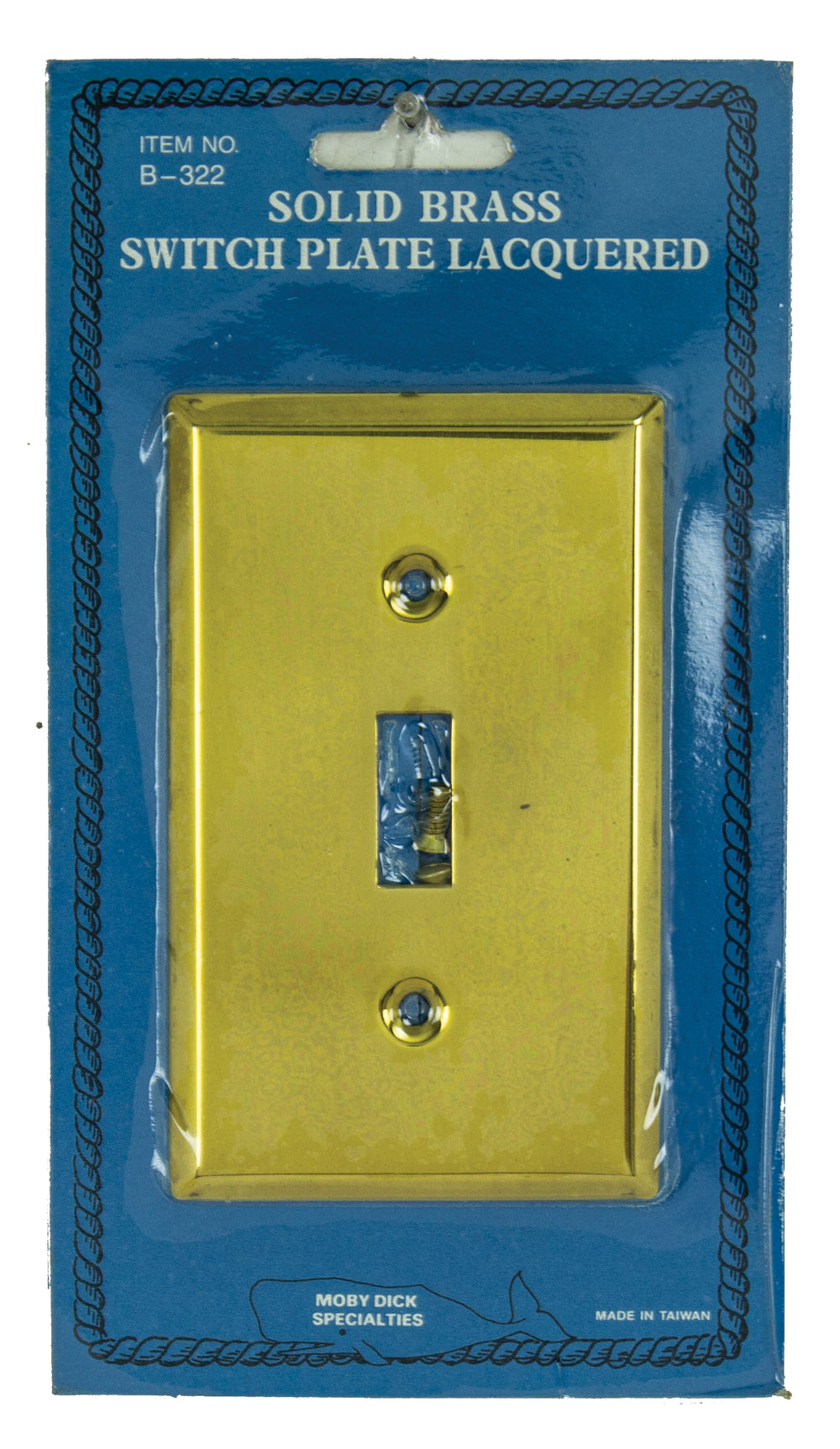 Solid Brass Switch Plate