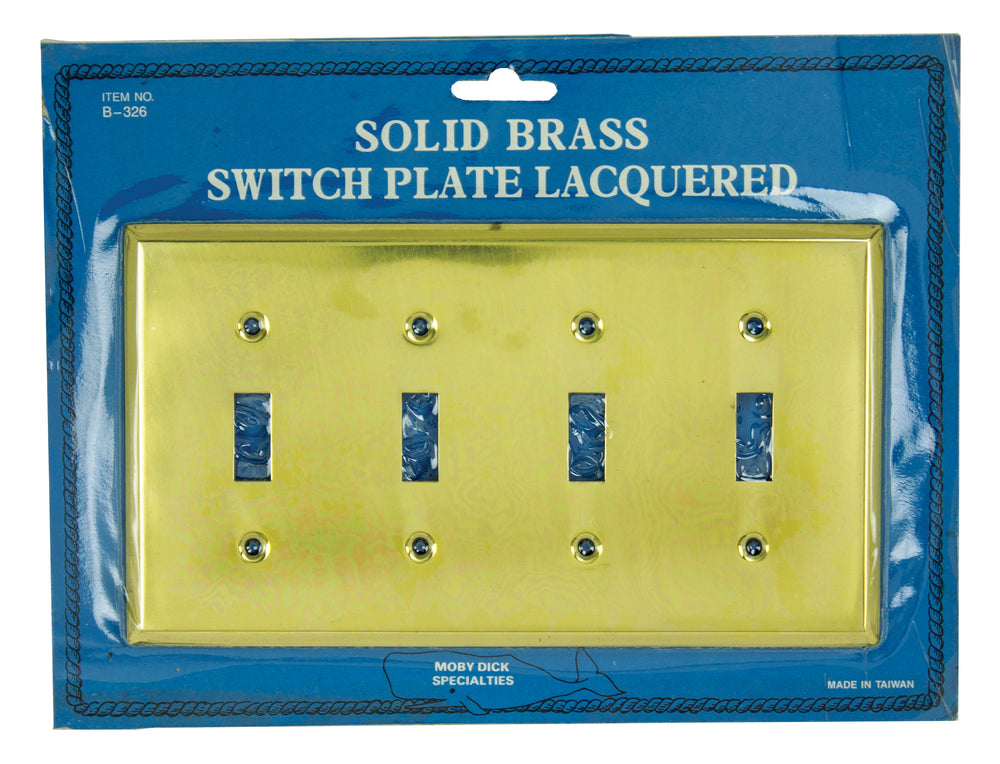 Four Switch Plate