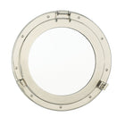 Nickel Porthole Mirror