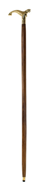 Mermaid Walking Stick - Brass