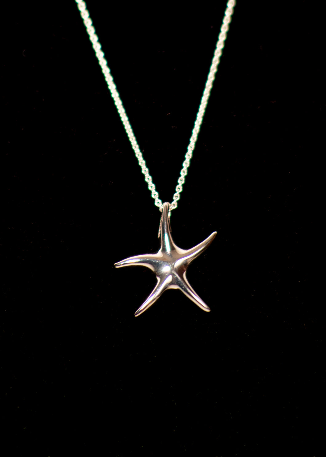 Sterling Silver Starfish Necklace