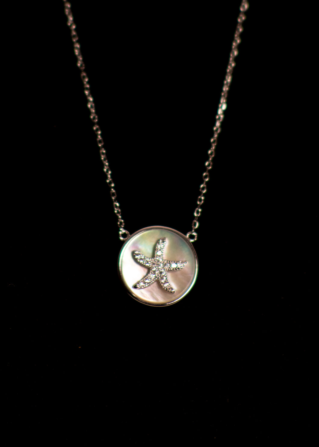 Sterling Silver Starfish Necklace