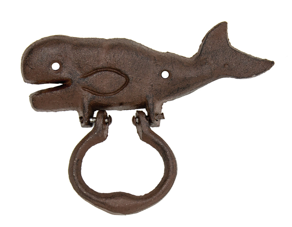 Whale Cast Iron Door Knocker