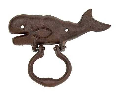 Whale Cast Iron Door Knocker
