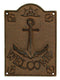 Welcome Plaque With Anchor