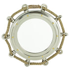 Porthole Mirror With Rope