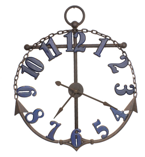 Large Anchor Clock