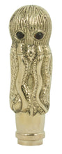 Load image into Gallery viewer, MC-300 Octopus Walking Stick - Brass
