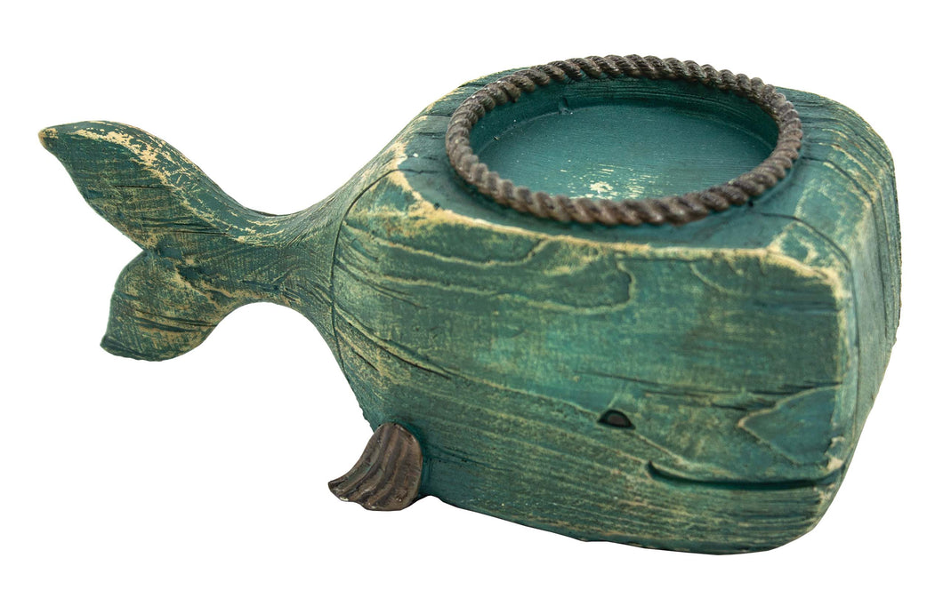 Whale Candle Holder - Resin
