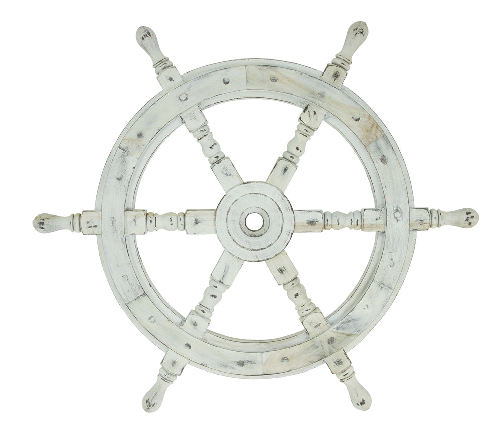 Ship Wheel Distressed