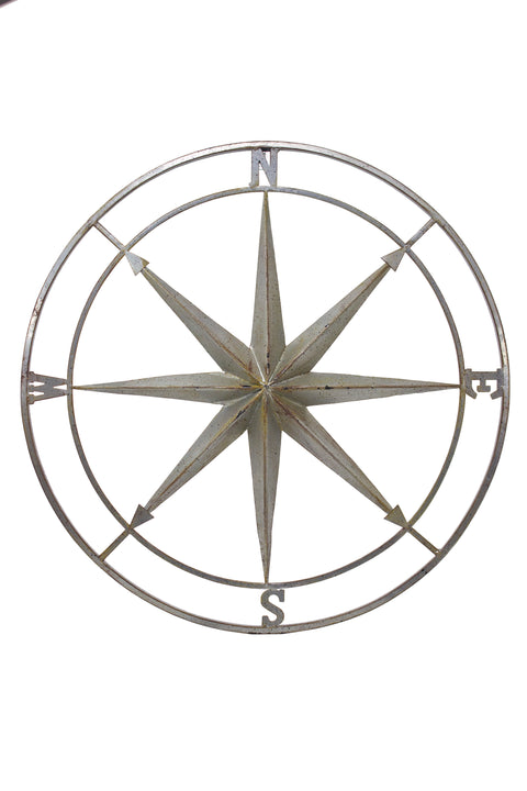 Lg. Compass Rose - Tin