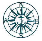 Anchor Compass Rose