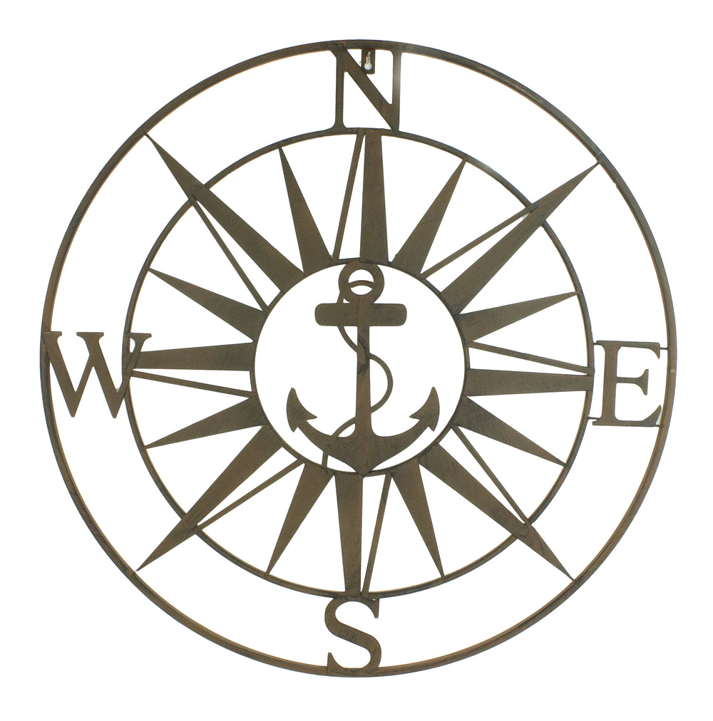 Anchor Compass Rose