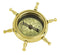 Ship's Wheel Compass
