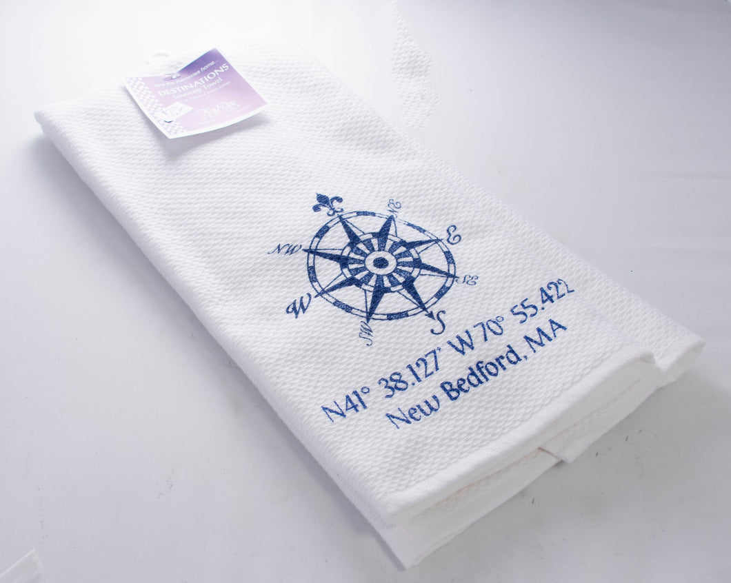 Compass Rose Kitchen Towel