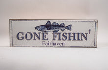 Load image into Gallery viewer, Sign, codfish sign NB, West, Fairh
