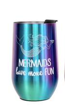 Load image into Gallery viewer, Mermaid Teal Thermos
