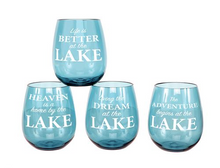 Load image into Gallery viewer, Lake Wine Glasses Without Stem
