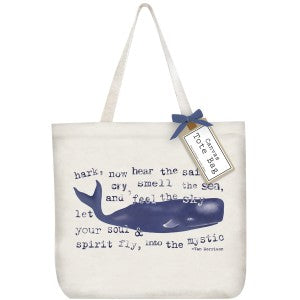 Blue Whale Tote Bag