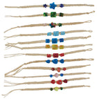 Glazed Stone Rope Bracelet