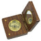 Wood & Brass Compass