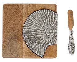 Wooden Sealife Cutting Board Set