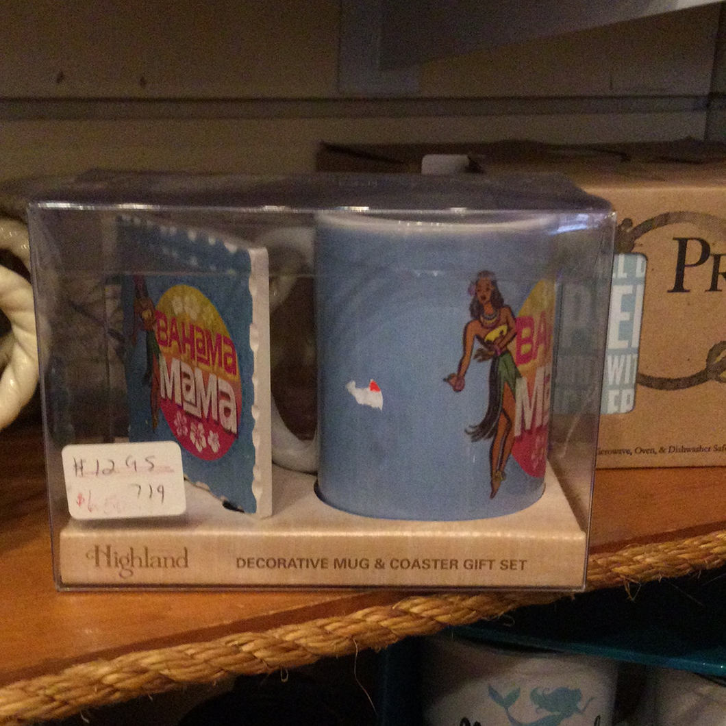 Bahama Mama Mug & Coaster Set