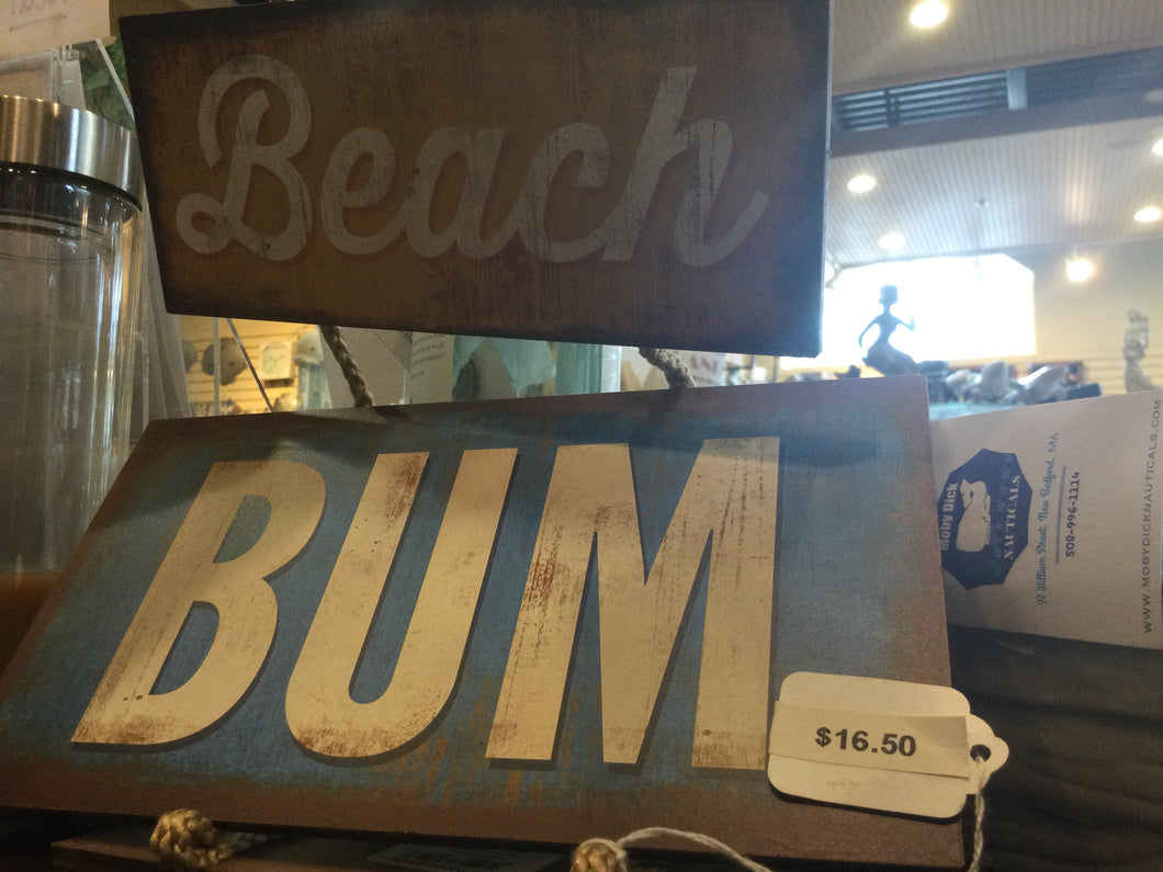 Beach Bum Blvd - Sign