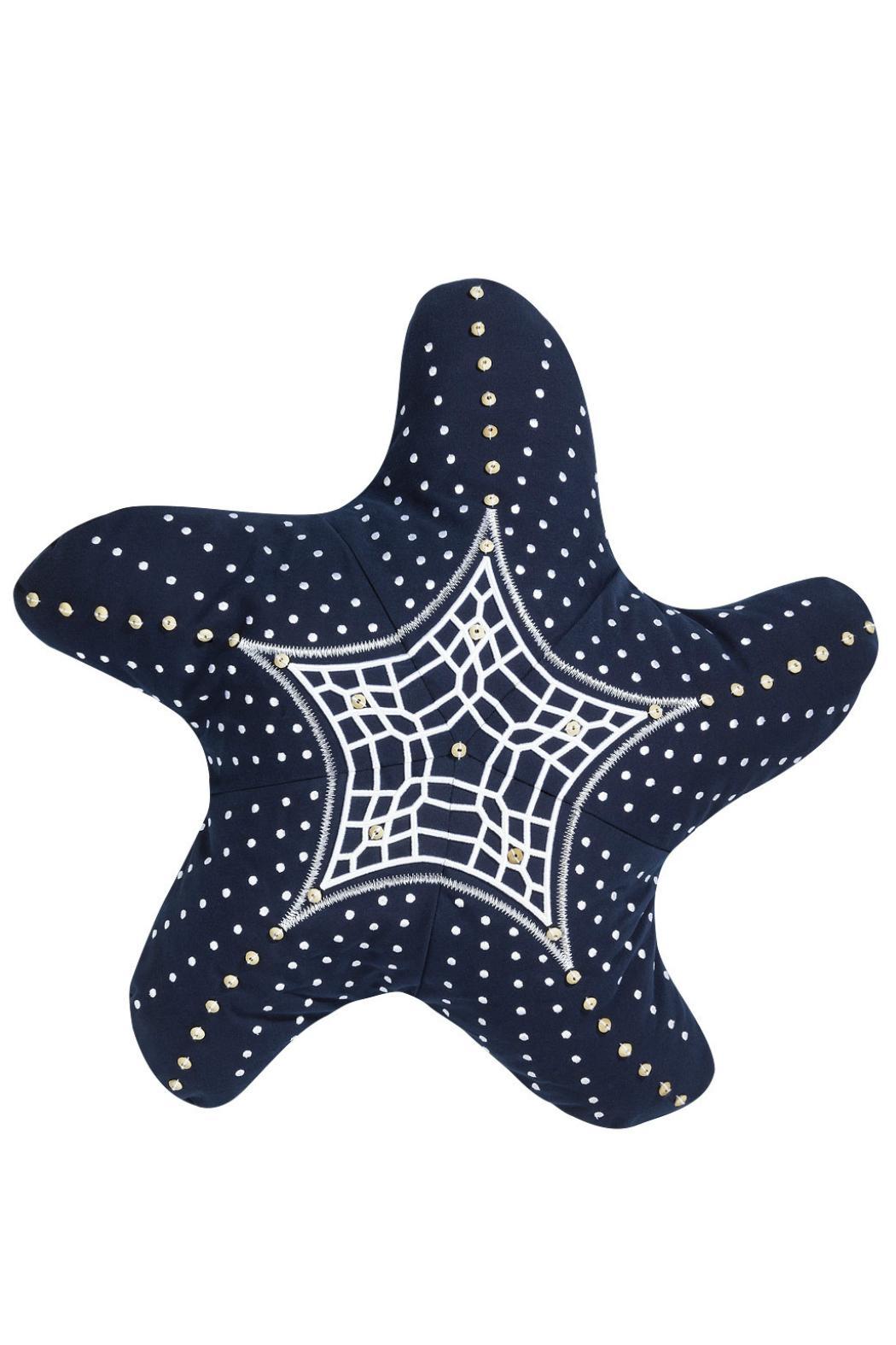 Navy Starfish Shaped - Pillow